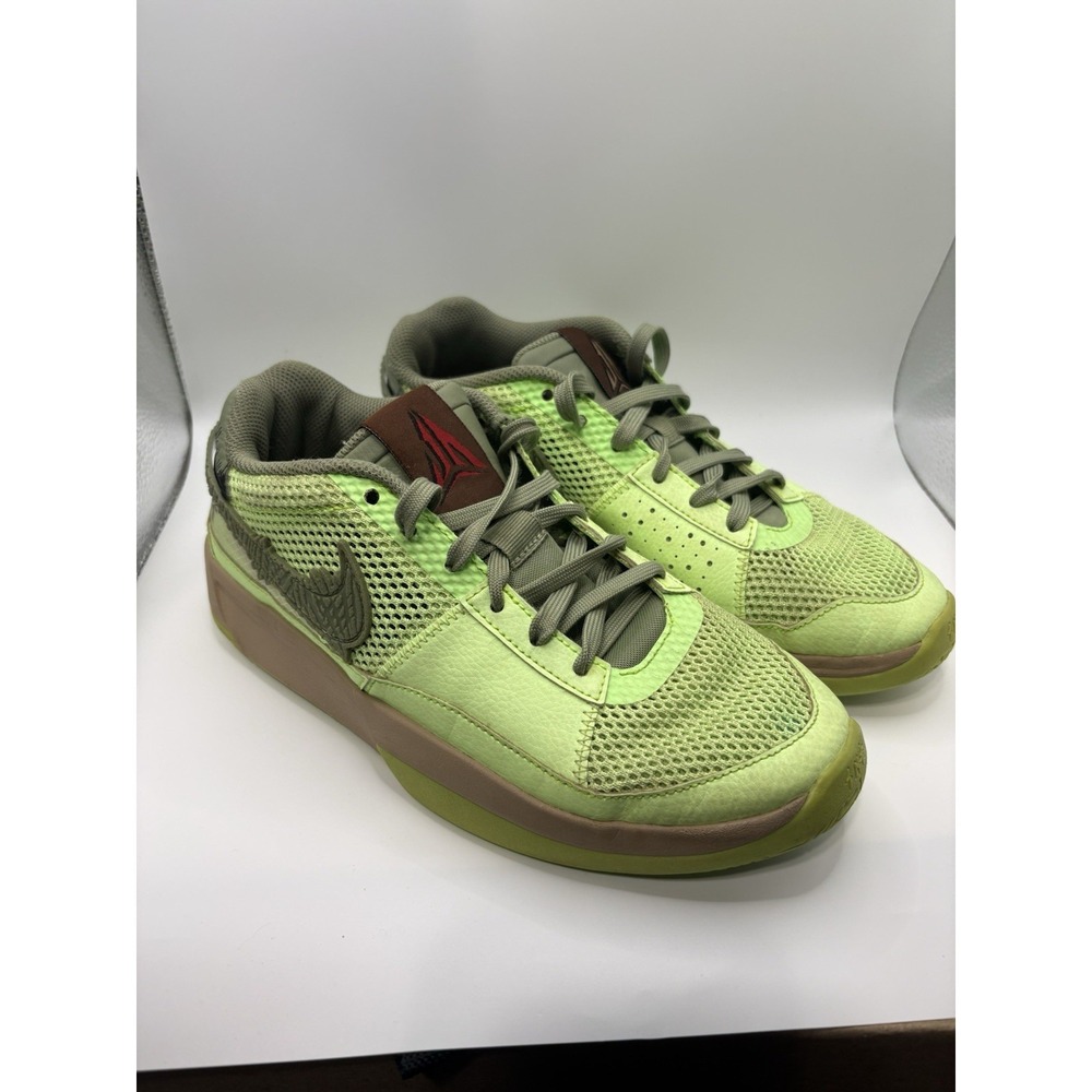 Nike Ja 1 Halloween Zombie Lime Blast Basketball Shoes Youth 7Y FV6097-300